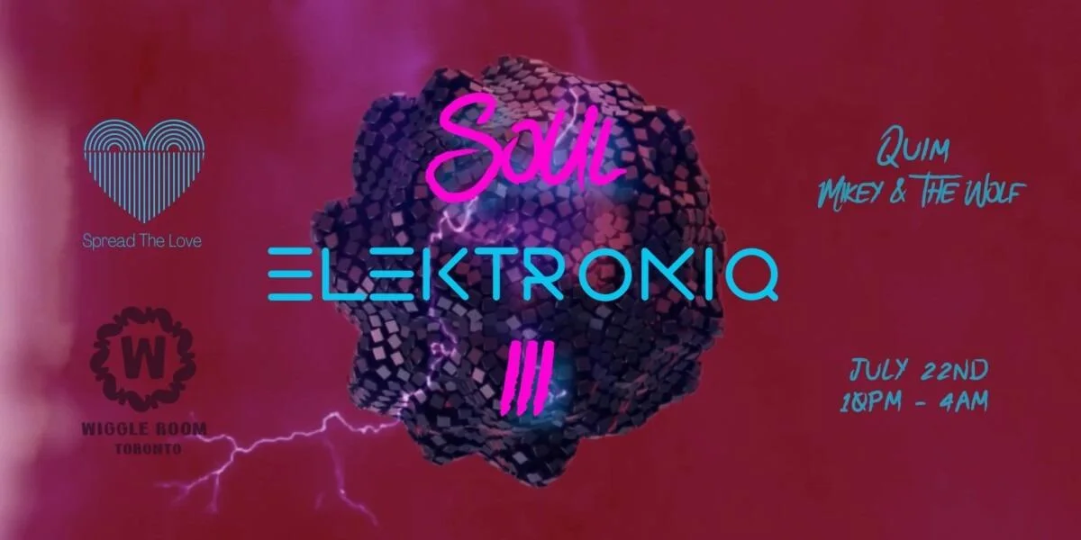 Red flyer for Soul Elektroniq Iii
