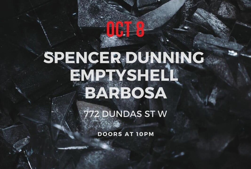 Exposed Black flyer with Spencer Dunning Emptyshell Barb