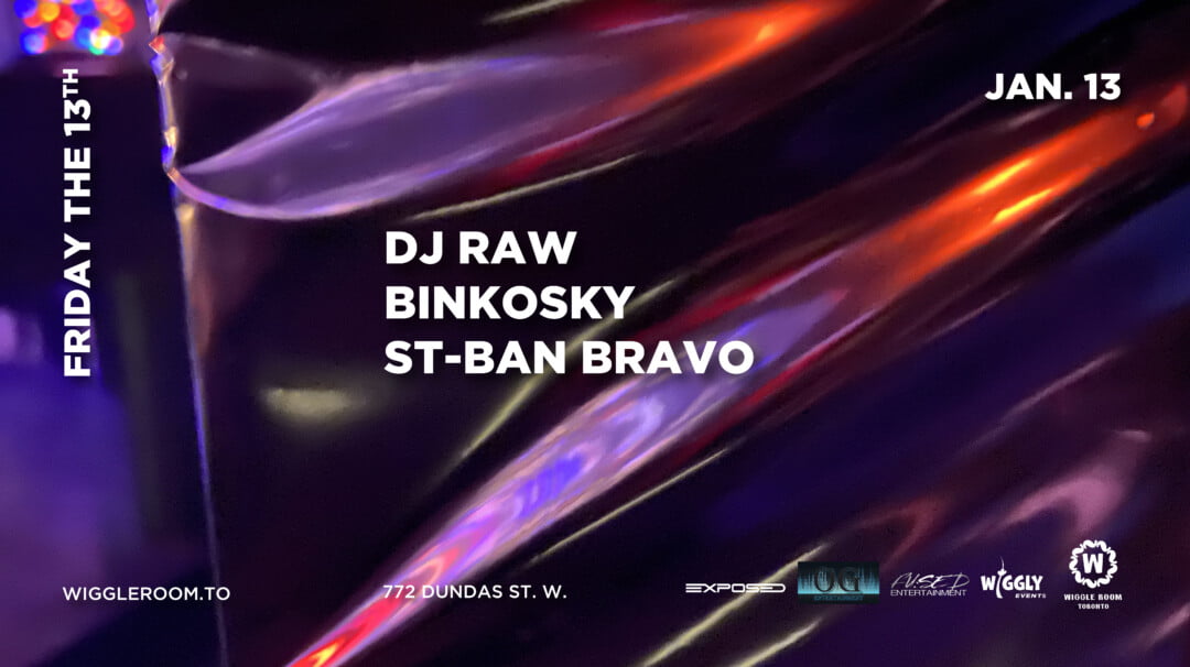 Abstract purple event flyer