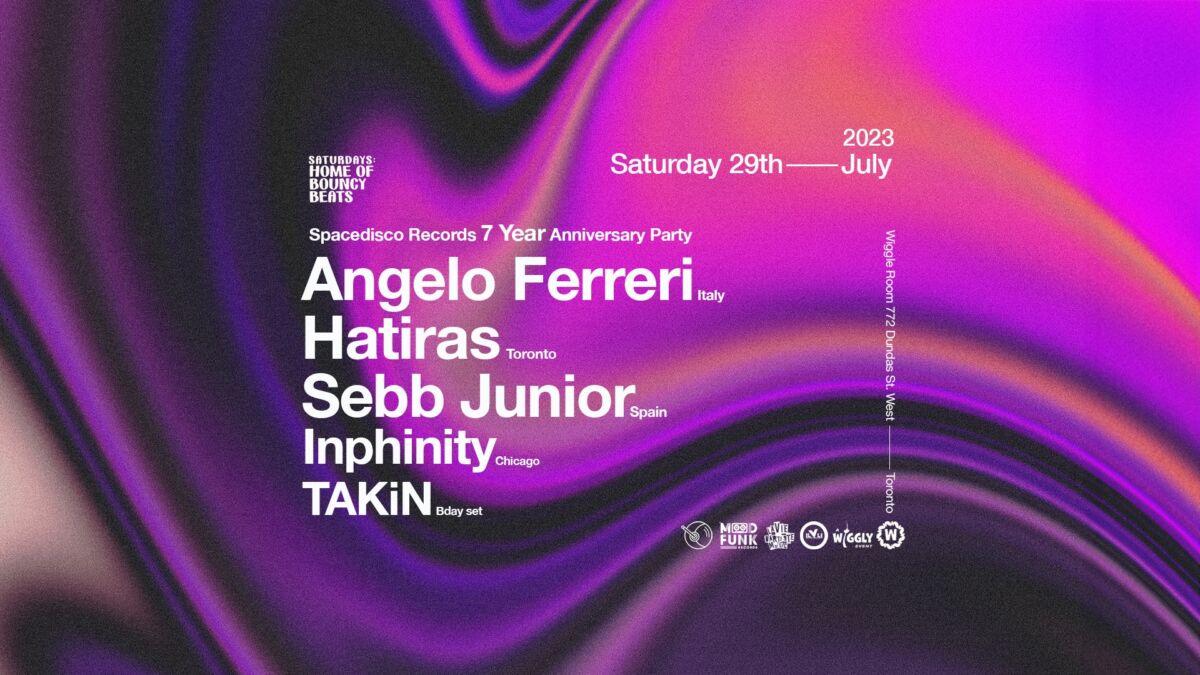 Spacedisco 7 Year Toronto Wide