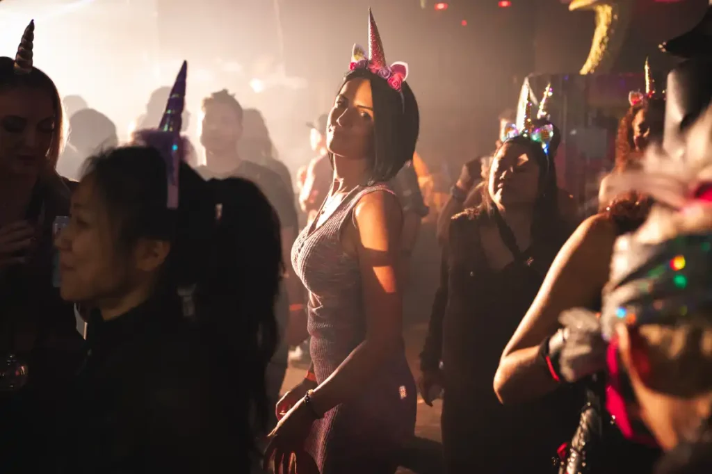 People on the dancefloor
