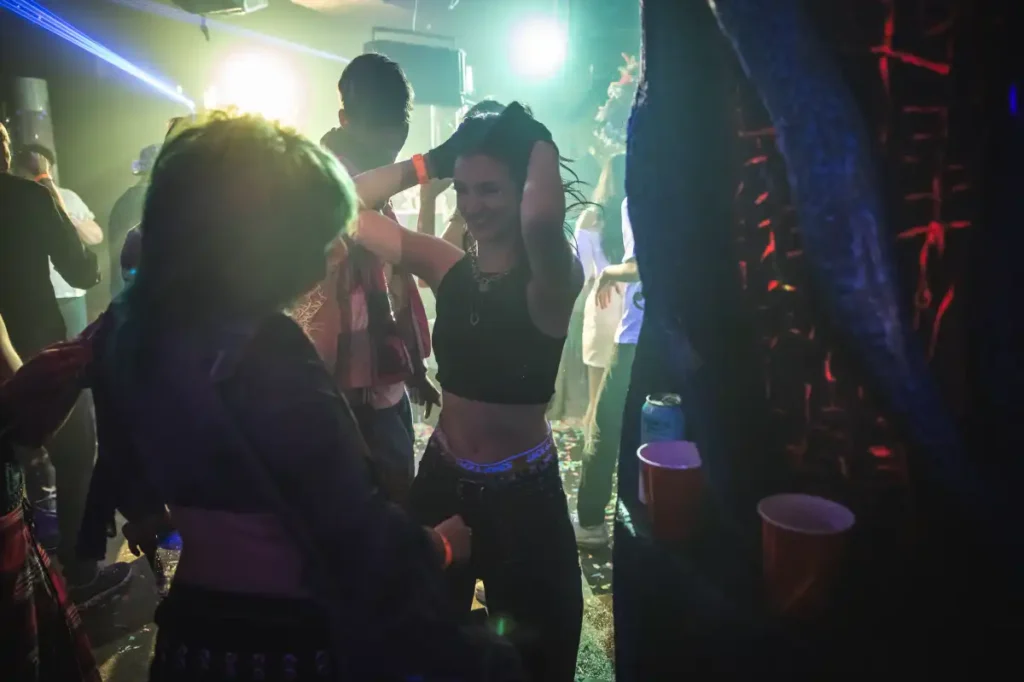 People on the dancefloor