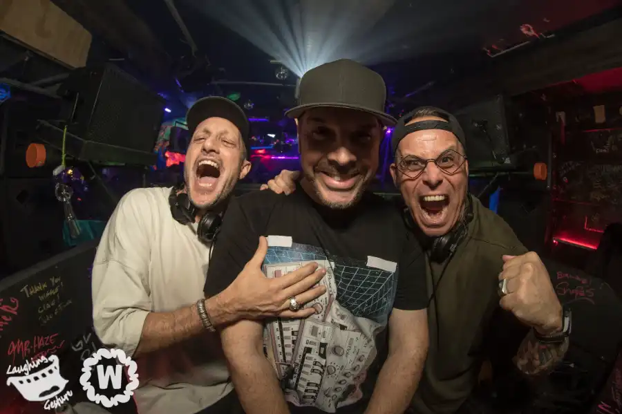 Three DJs