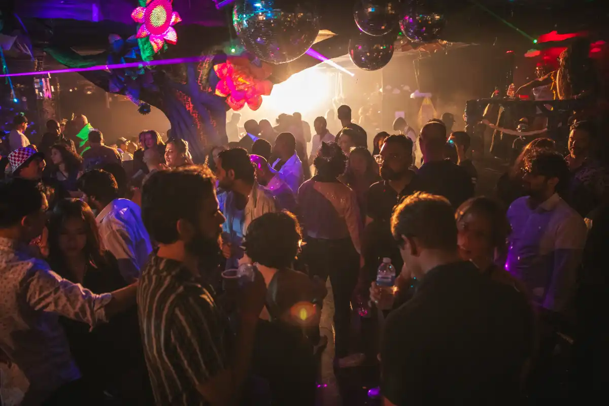 Dancefloor scene