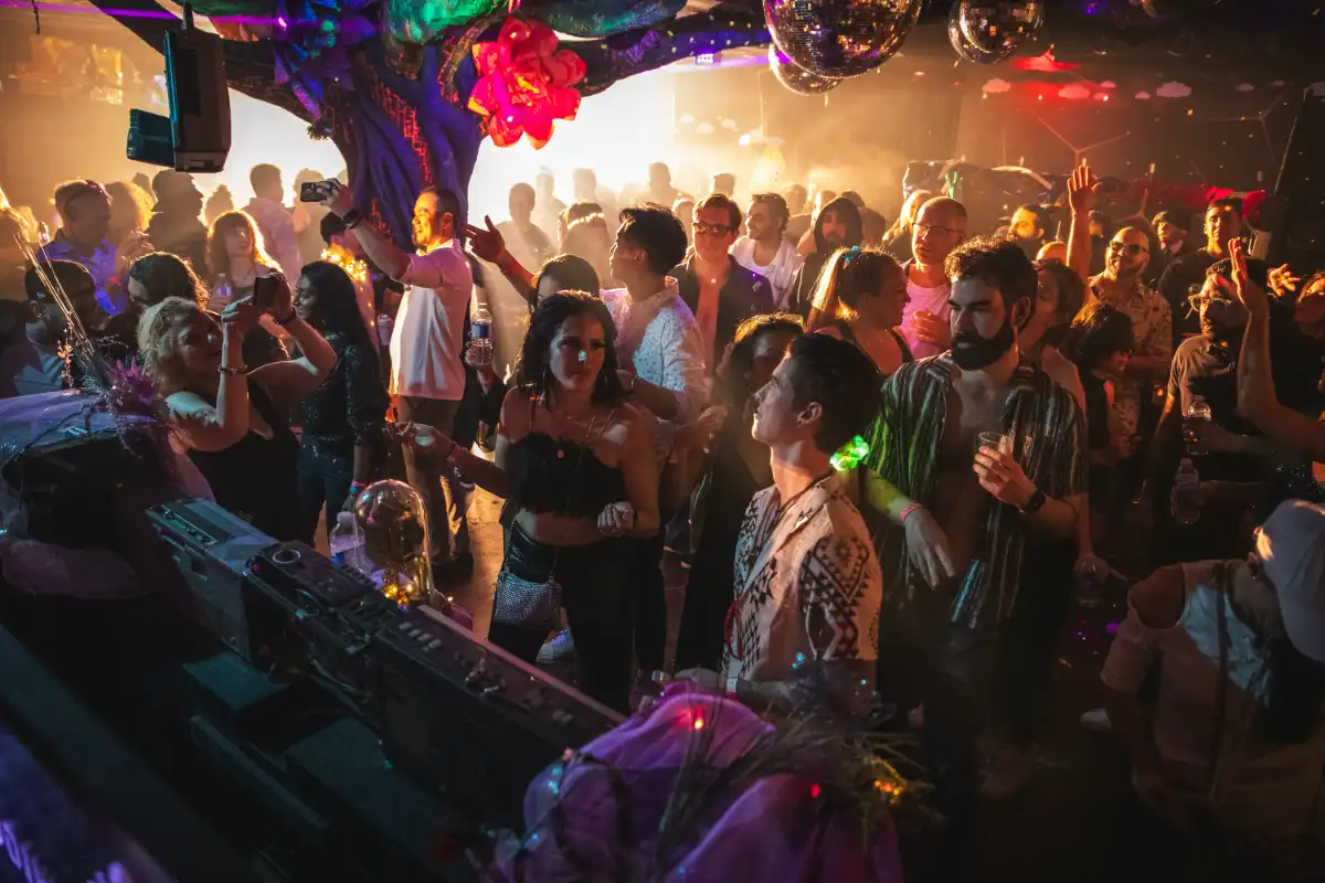 Dancefloor scene