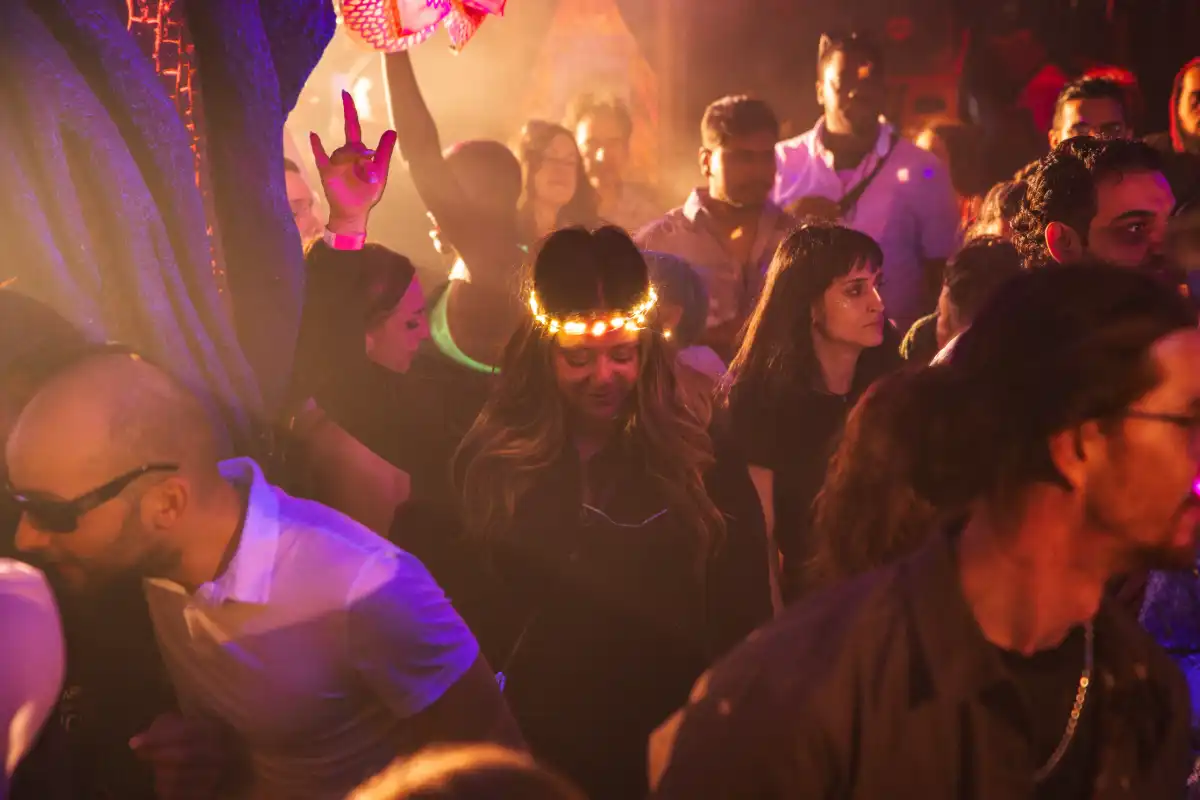 Dancefloor scene