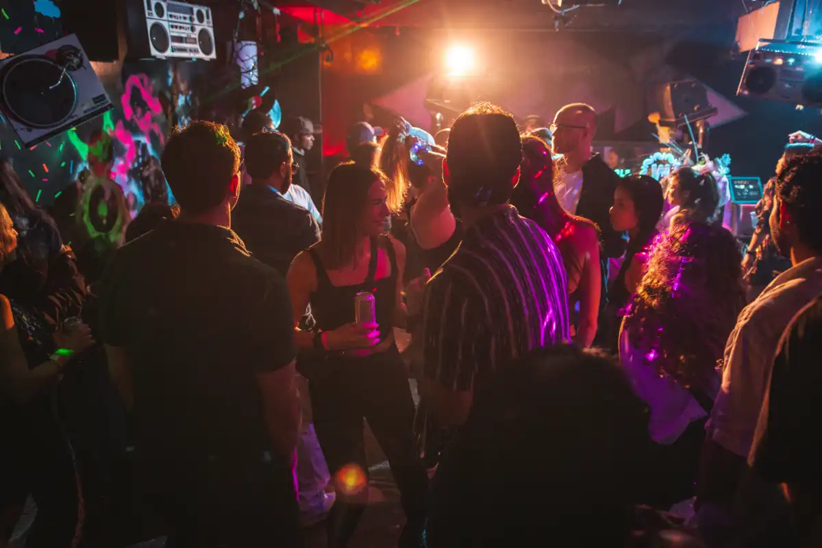 Dancefloor scene