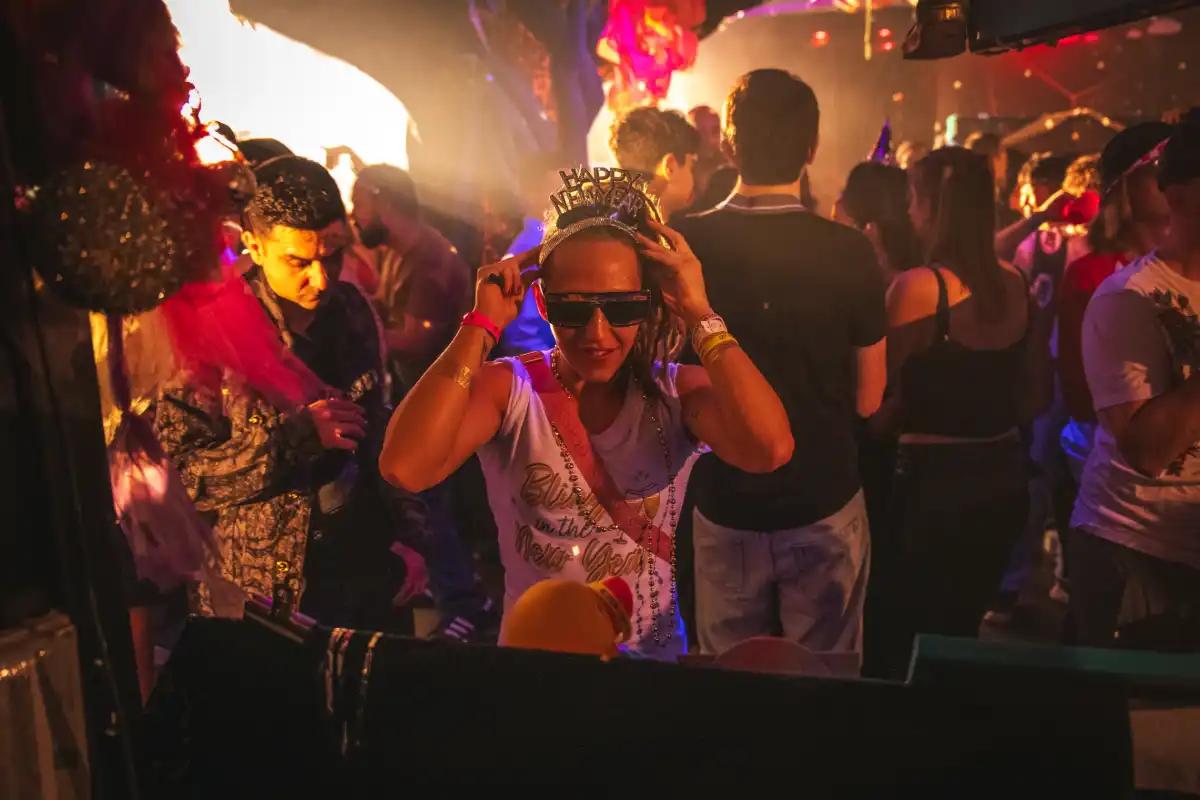 Dancefloor scene