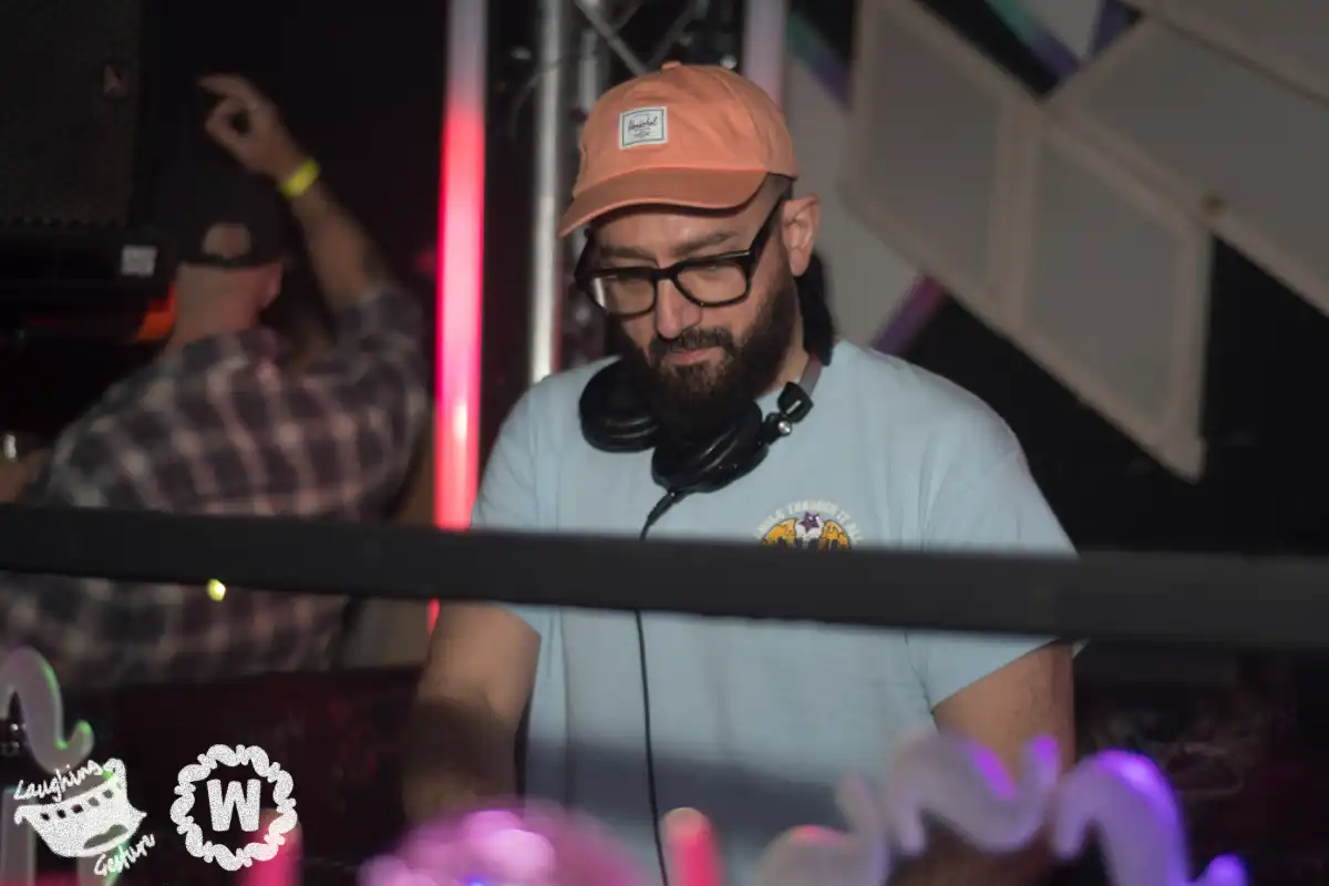 DJ at deck