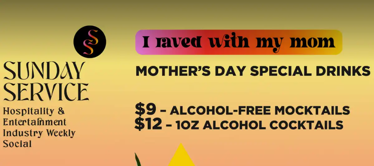 Drink specials banner