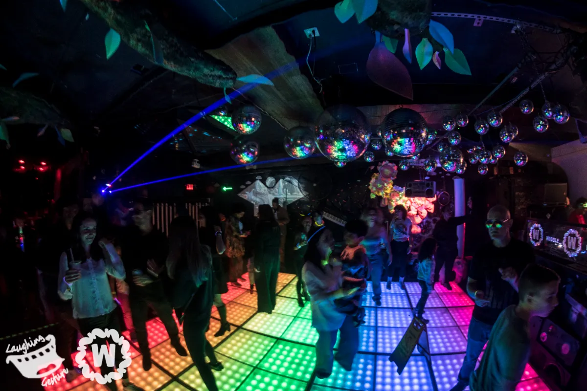 Kids on dancefloor