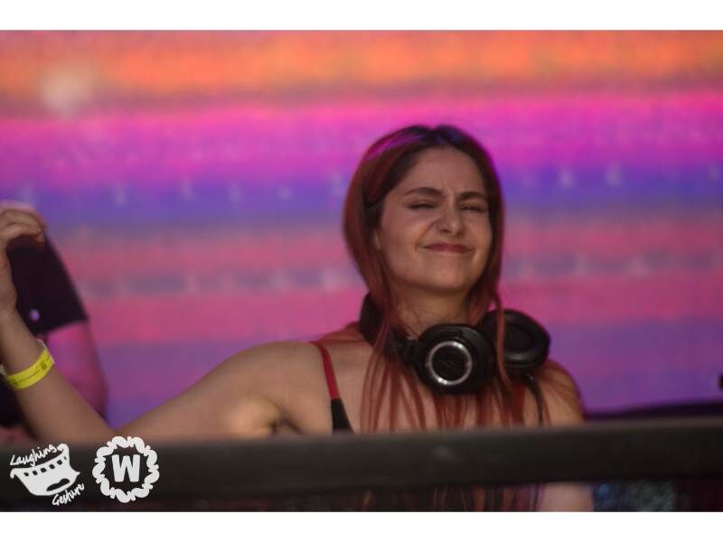 DJ smiling