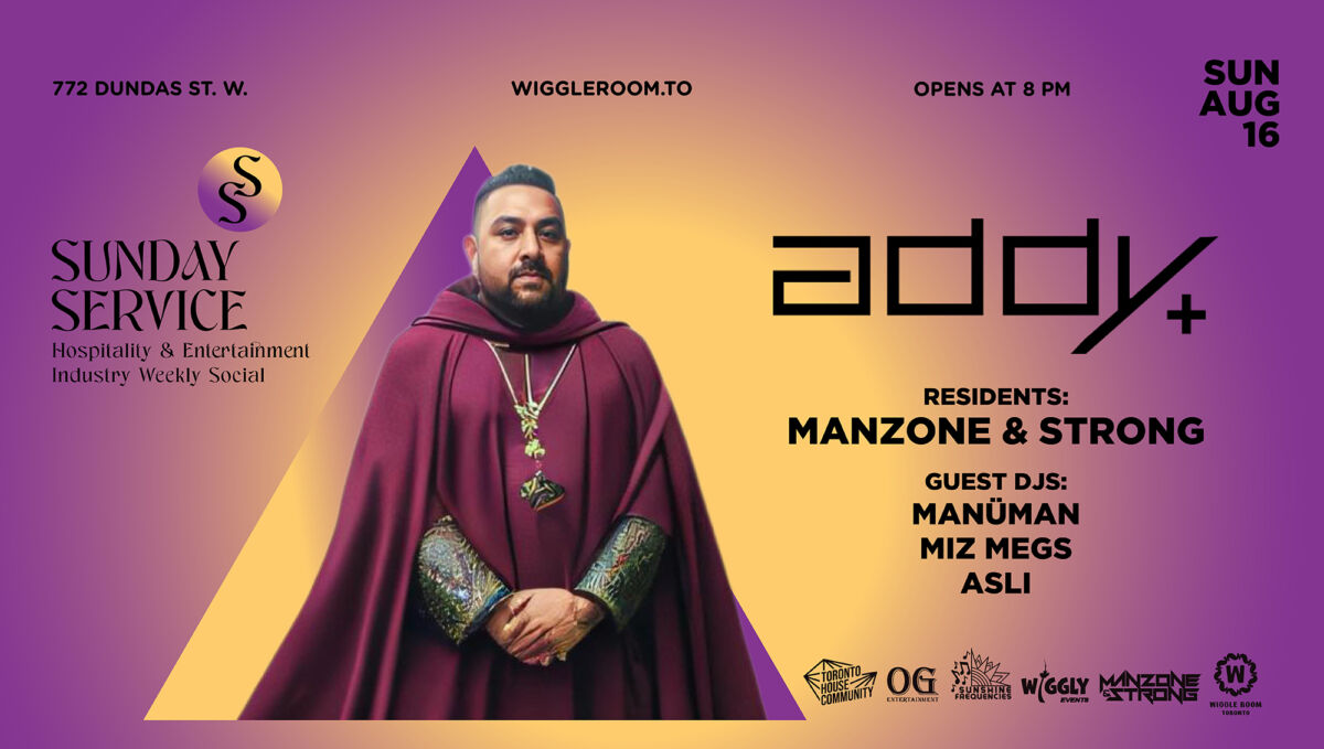 Sunday SerVice: ADDY | Manzone & Strong | Manuman