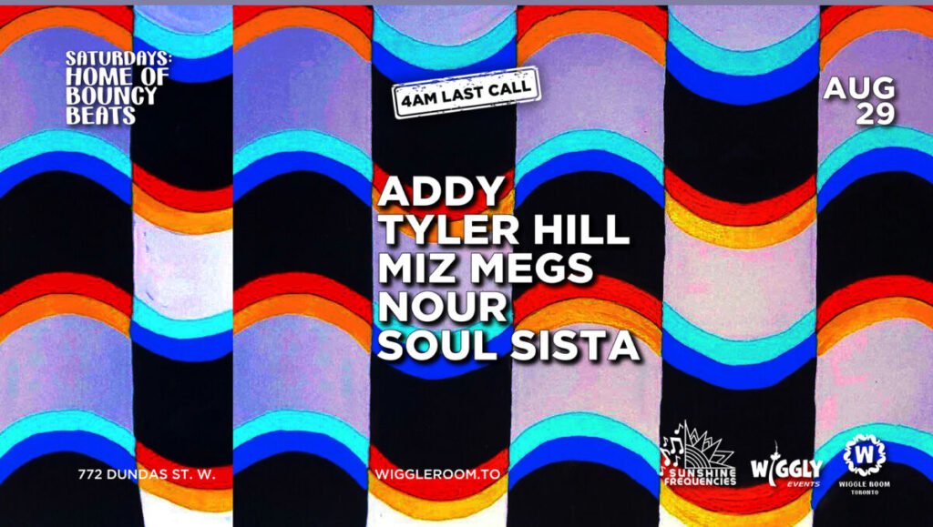 Addy, Tyler Hill, Miz Megs, Nour, Soul Sista perform at Wiggle Room on Aug 29