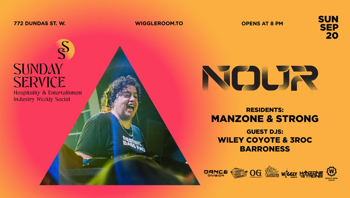 Sunday Service at Wiggleroom: DJ Manzone & Strong, Wiley Coyote, 3Roc Barroness